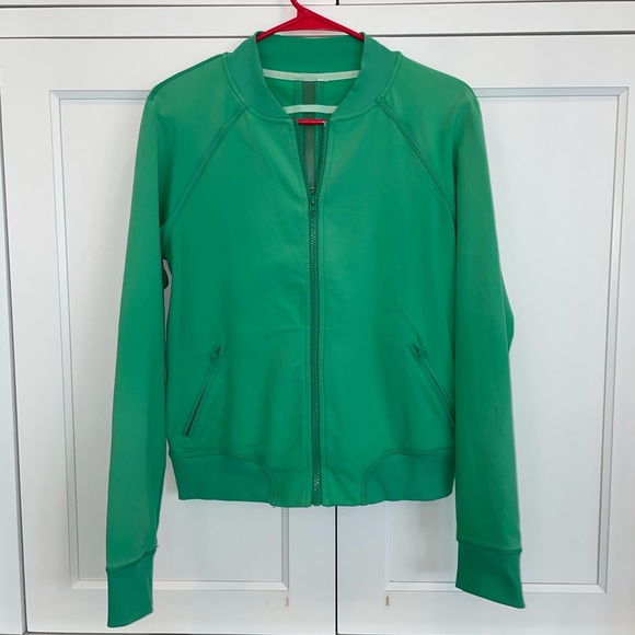 Lululemon Om Me Home Luon Bomber Jacket 10